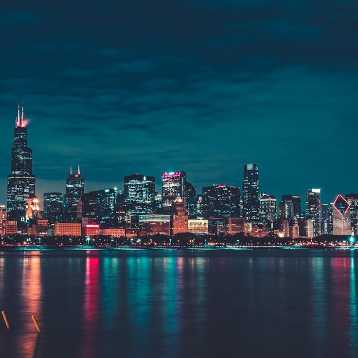 City skyline in Dusseldorf, Germany